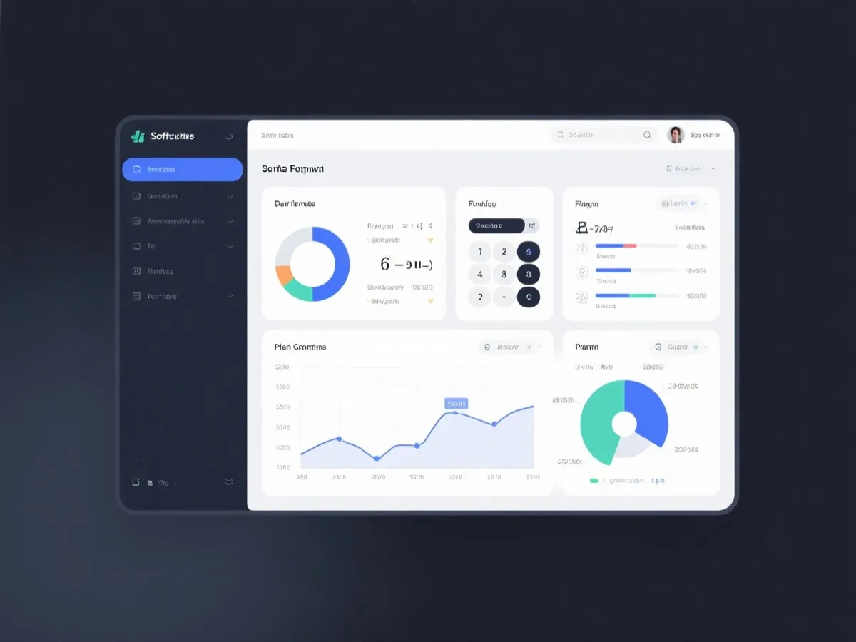 计划软件工作流界面展示